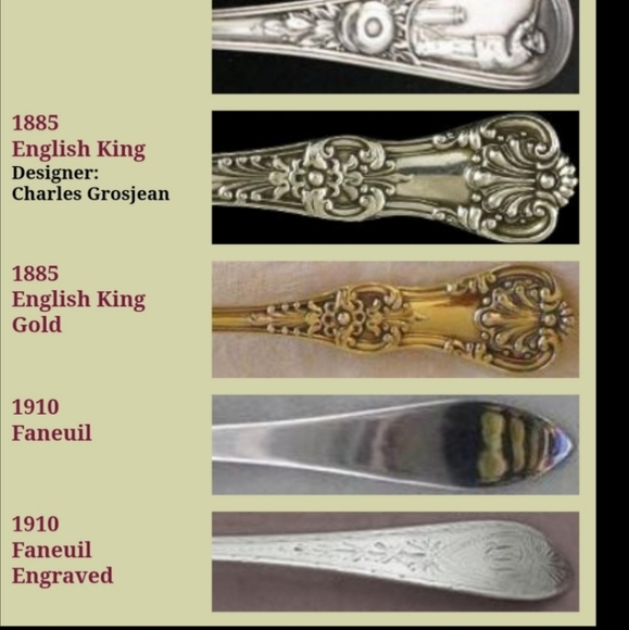 1910 Tiffany & Company Faneuil Spoon Ring #48 - Picture 14 of 14